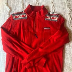 Vineyard Vines  1/4 zip pullover Ladies Med